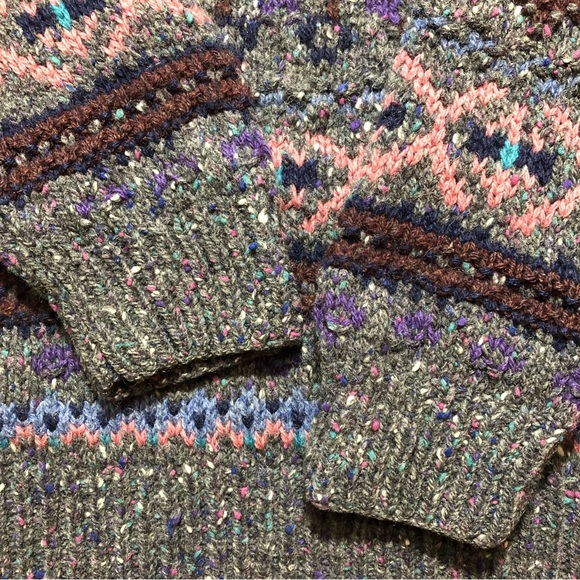 Vintage Britches Hand Knit Wool Sweater - Picture 12 of 16